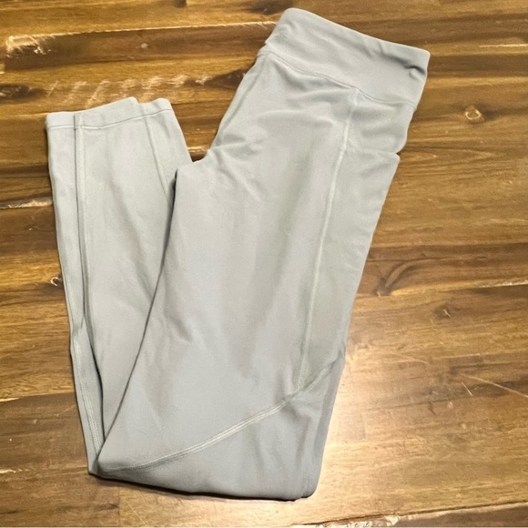 Athleta Other - Athelta Girl Sage Green Leggings Full Length Side Pocket Girl's XXL